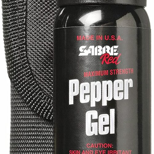 Sabre Tactical Pepper Gel with Belt Holster